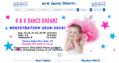 Desktop Screenshot of kandkdance.ca